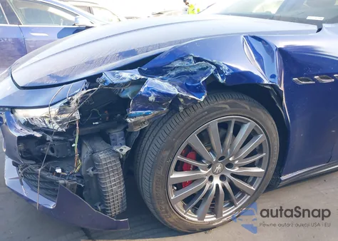 2019 Maserati Ghibli z USA, uszkodzony, nr VIN ZAM57XSA6K1324997